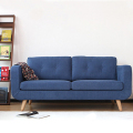 Mid-Century Kaki Kayu Fabrik Lounge Set Sofa