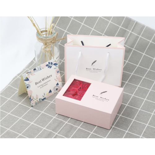 Hot-sell verpakking Clear Window Fashion Rose Gift Box