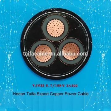 CU/PVC/SWA/PVC cable