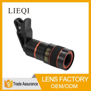 Universal 3in1 camera fisheye lens 8x zoom lens for mobile phone