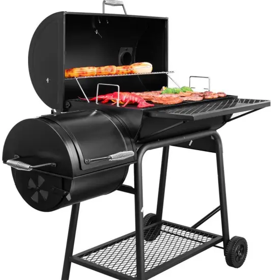 Large Campfire Barbecue Stove for Outdoor Camping and Charcoal Grilling