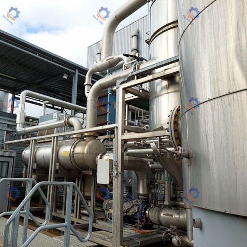เครื่องระเหย MVR สำหรับความเข้มข้นของสารละลายน้ำตาลที่มีประสิทธิภาพ