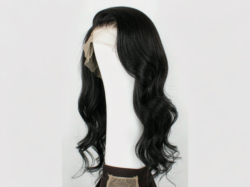 Dark Brown Water Wave Bob Wig 100% Human Hair