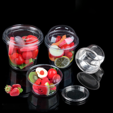 Disposable RPET/PET Transparent Salad Containers for Food Packaging
