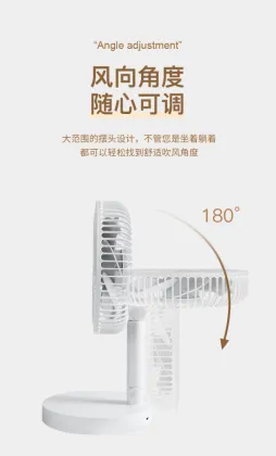 Foldable Dormitory Charging USB Fan