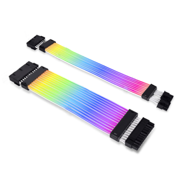 RGB Strimer V2 24Pin 8Pin Extension Cable for Motherboard 5V ARGB SYNC