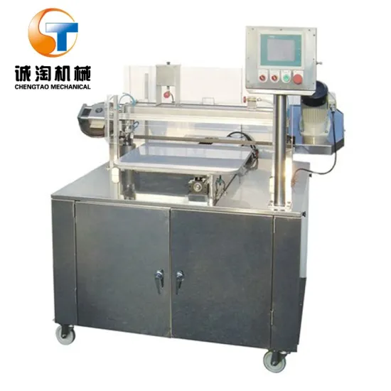 automatic ice cream cake cake slicing machine