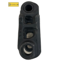 Excavator track link main chain rail assembly