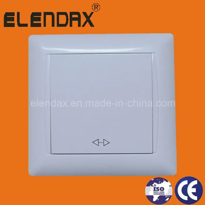 Sakelar Lampu Kontrol Ganda Pemasangan Siram UE (F6401)