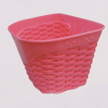 bicycle front basket for food and flower