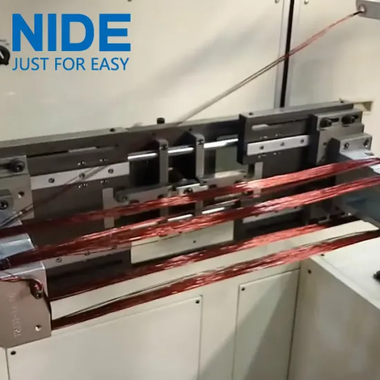 Deep well water pump motor big coil winding machine