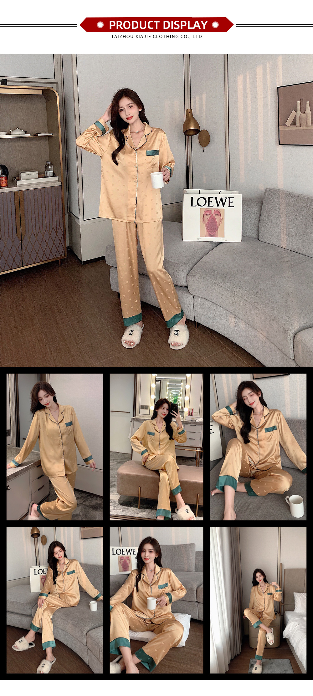 Long-sleeve Pajama Set2-9-X