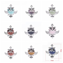 Hibou chanceux des femmes collier de nuit et les gardiens de la nuit longue chaîne de chandail hibou pendentif collier Belle Animal Pendan