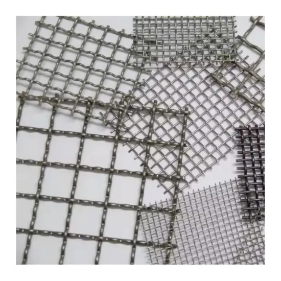 Stainless Steel Crimped Wire Mesh for Pig Breeding Pens