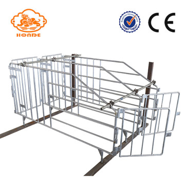 Hot-dip galvanized gestation stalls on time