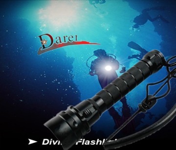CREE Xml-T6 LED Super Waterproof Diving Flashlight Torch