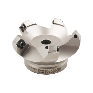 KM12 Face Milling Cutter 45 Degree SHET1204 Insert for CNC Milling Tools