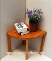 Conto de canto elegante, mesa de canto de bambu Eco-friendly, mesa de armazenamento