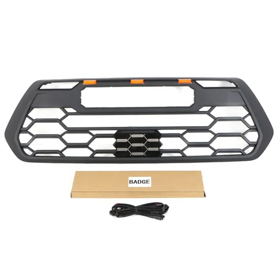 LED Bumper Front Grill Car Grille Parilla for Tacoma 2016-2022