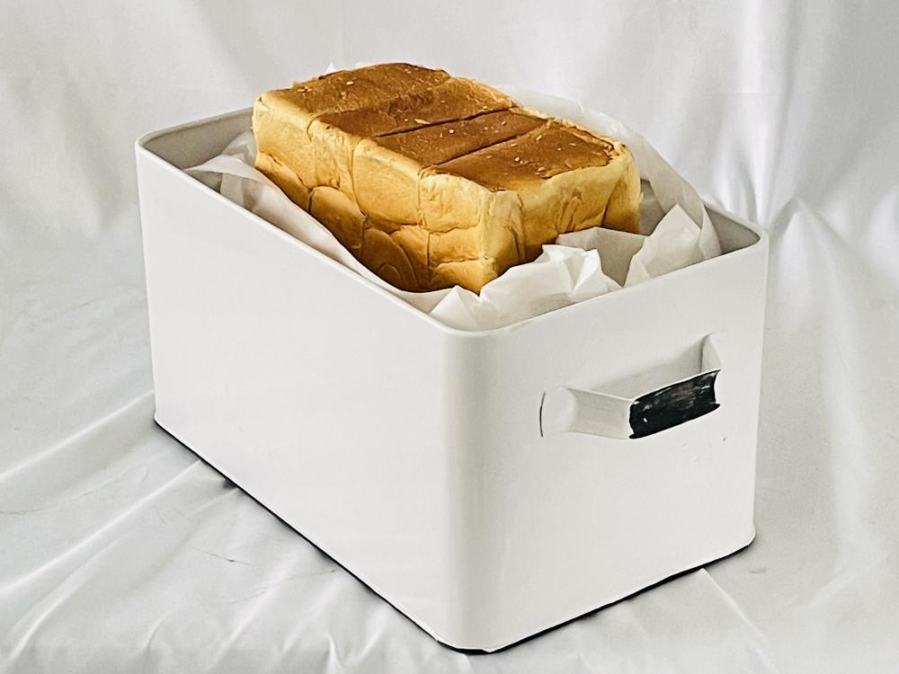 Modern Galvanized Metal Bread Storage Box