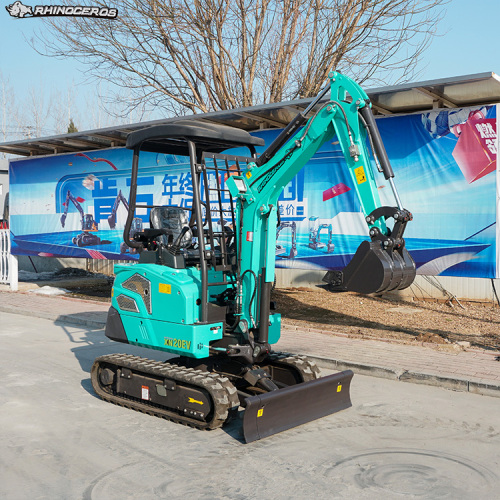 Rhinocéros 2 tonnes excavatrices électriques XN20EV MINI ÉLECTRIQUE ÉLECTRIQUE Small Crawler Digger à vendre