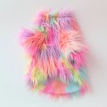 Pet Handsel Χειμώνας γούνα κουτάβι κουτάβι πολύχρωμα ρούχα