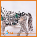 Anillos de diamantes caballo forma llavero barato llavero regalos a granel