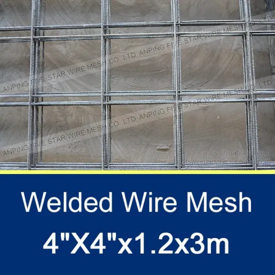 4"X4"x1.2x3m Concrete Reinforcing Mesh