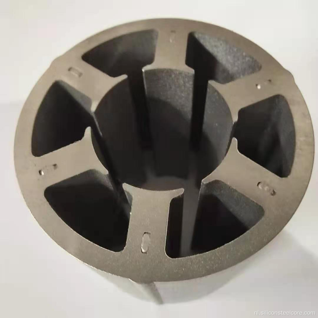 Motorijzer kern graad 800 materiaal 0,5 mm dikte staal met een diameter van 65 mm