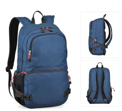 Customizable Boys black professional outdoor camping backpack