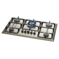 Acero inoxidable incorporado Hob 5 quemador