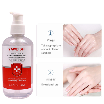 Custom 250ml Washless Hand Sanitizer gel