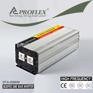 DC to AC Charge 5000W 12V 24V Overload Protection Car Inverter