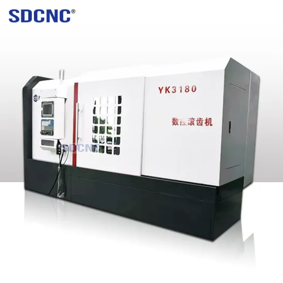 Hot Sale Spline Milling Machine for Gear Shaft and Gear Cutting (YK3180)