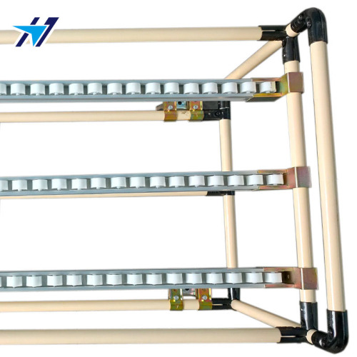 Lean tube moving fluent rack