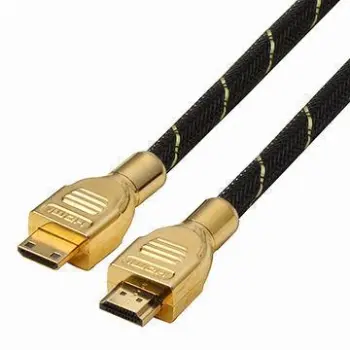 19 Male HDMI® Cables with 24K Gold-plated Plugs and 100% Triple Shield