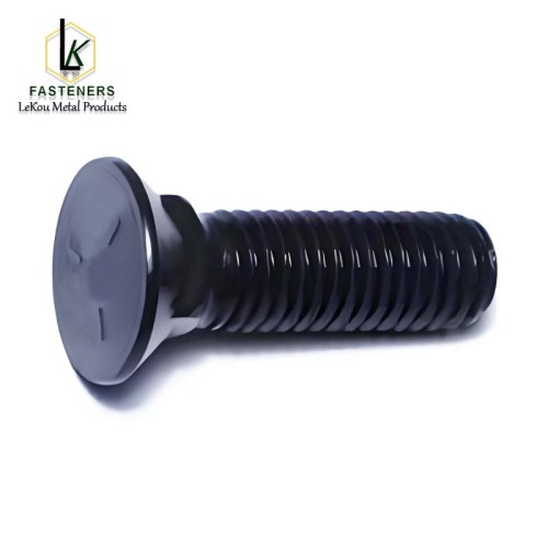 Плужные болты с плоской головкой и квадратной шейкой