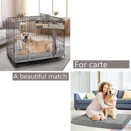 China Warm Plush Memory Foam Orthopedic Medium Dog Beds Factory