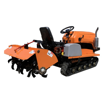 Multifunctional Crawler Tractor and Mini Farming Machines for Land Cultivation