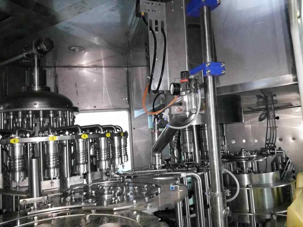 Liquid Nitrogen filling system mineral water