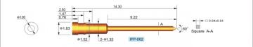 Interface Probe Straight Brass Pin IFP-002 for Transmitting Electrical Signals
