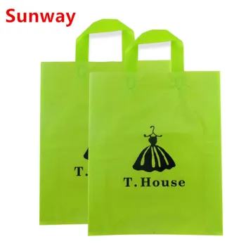 Plastic Shopping Bag With Handles