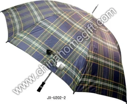 Black Windproof Umbrella
