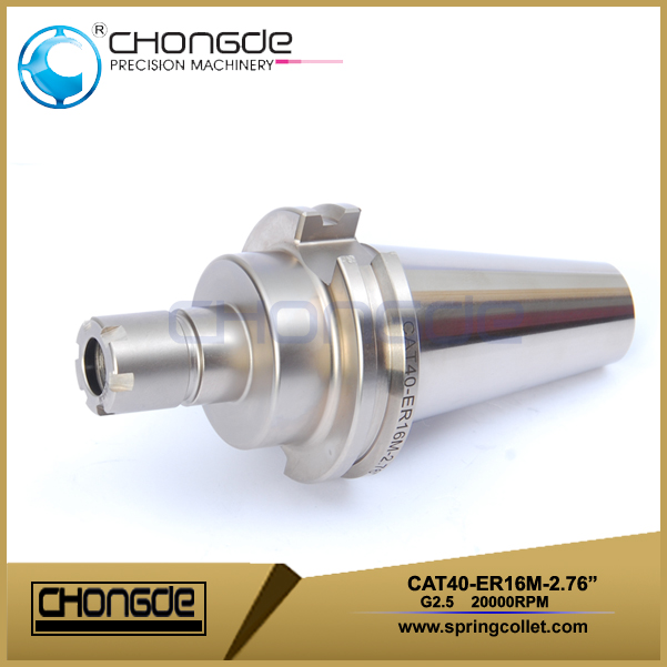 CAT40-ER16M-2.76 &quot;حامل أداة آلة Collet Chuck CNC