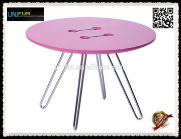Cute beatuful button tables round for kids