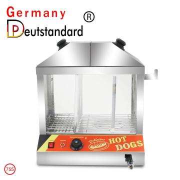 Hot Dog display warmer warming showcase