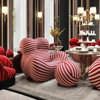 Designer Lazy Single Casual Living Room Lounge Sofa Chair