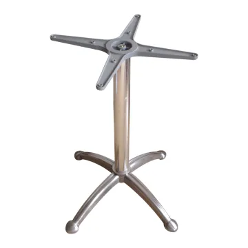 Coffee Building Metal Table Base 4 Feet Aluminum Table Base for Sale