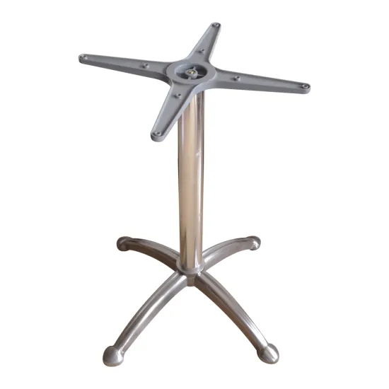 Coffee Building Metal Table Base 4 Feet Aluminum Table Base for Sale