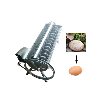 Máquina de lavagem de ovo de galinha do tipo escova comercial